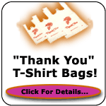 Thank You T-Shirt Bags